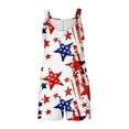 thumbnail image 4 of Drses Cute Short Jumpsuits Women Print Rompers One Piece Wide Leg Shorts Overalls Sleeveless Jumpers Pockets, 4 of 6