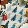 thumbnail image 2 of Árbol de Navidad con forma artoide de mesa, copos de nieve, Navidad, 2 of 5
