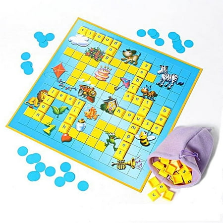 Board Game Interactive Educational Letter Spelling Game