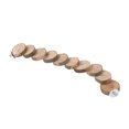 thumbnail image 2 of Wooden Hamster Ladder Bridge, Small Pet Round Platform Adjustable Length Applewood Variable Shape  For Exercise For Honeycreepers 10 Ladder, 2 of 8