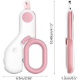 thumbnail image 4 of Pet Nail Trimmers for Small Animals, Cat Dog Nail Clippers with Adjustable LED,Best Cat Claw Care Kit for Home Care, Professional Pet Claw Tools for Tiny Dog Cat Rabbit Bird Puppy Kitten, 4 of 5