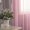 thumbnail image 4 of Best Home Fashion Sheer Lace Dot Curtains, 4 of 6