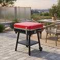 thumbnail image 6 of Resenkos Outdoor Barbecues Grill,2-in-1 Gas Camping Grill and Stove with 4 Detachable Legs-Red, 6 of 8