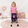 thumbnail image 5 of Bayer Design: Doll Buggy - Purple & Fairy - Play Umbrella Push Stroller, Accessory For Dolls Up To 18", Quick-Fold, Dual Wheels, Seat Belt, Kids 3+, 5 of 10