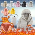thumbnail image 4 of Abrigo De Invierno Para Niños Pequeños, Chaqueta Acolchada De Algodón Ligero Para Bebés Y Niñas, Ropa De Abrigo Con Cremallera Y Capucha Odeerbi LM103-6628, 4 of 4