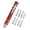 Red, variant on Zyllora 1Pc Portable Screwdriver Pen Changeable Magnetic Bits Disassembly Repair Tools Black