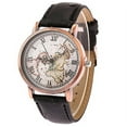 thumbnail image 1 of Classic Look World Map with Roman Numbers  Watch-315, 1 of 6