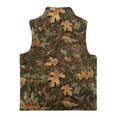 thumbnail image 5 of Garronmavis Camo Hunting Forests Full Zip Vest Stand Collar Girl Vest Size 9-10 Stylish Zipper Winter Sleeveless Jacket with Pockets Wind Proof Sleeveless Outwear Vests for Daily Life, 5 of 7