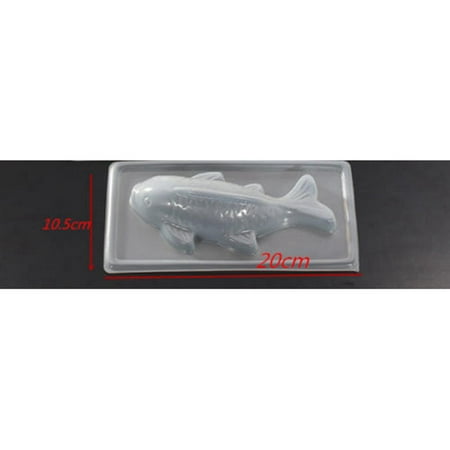 

Fish Plastic 3D Cake Chocolate Mould Jelly Handmade Sugarcraft Mold Baking Tool