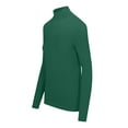 thumbnail image 2 of M&M SCRUBS Women's Long Sleeve Turtle-Neck T-Shirt Under Scrub (True Hunter Green, Large), 2 of 5