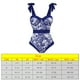 thumbnail image 3 of Traje De Baño Damas Traje de baño de playa para mujer con cordones y vestido para deportes acuáticos (traje de baño individual L) Ndcxsfigh Para Estrenar, 3 of 7