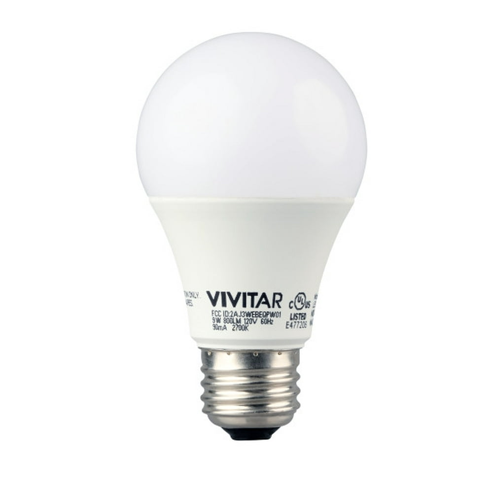 Vivitar 60W Equivalent Wi-Fi LED Light Bulb - Walmart.com - Walmart.com