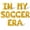 Gold, variant on Letter Balloons - IN MY SOCCER ERA 16" Inch Alphabet Letters Foil Mylar Balloon Soccer Themed Birthday Party Banner (Gold)