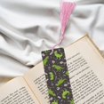 thumbnail image 6 of Kdxio Dinosaur Skeleton Print Metal Tassel Bookmarks,Perfect Gift for Art Lovers and Bookworms Metal Bookmarks for Women, 6 of 8