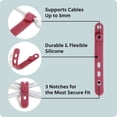 thumbnail image 5 of U Brands 6ct Silicone Cord Bands for Chargers and Tech Accessories, Urban Bloom Colors, 5 of 10