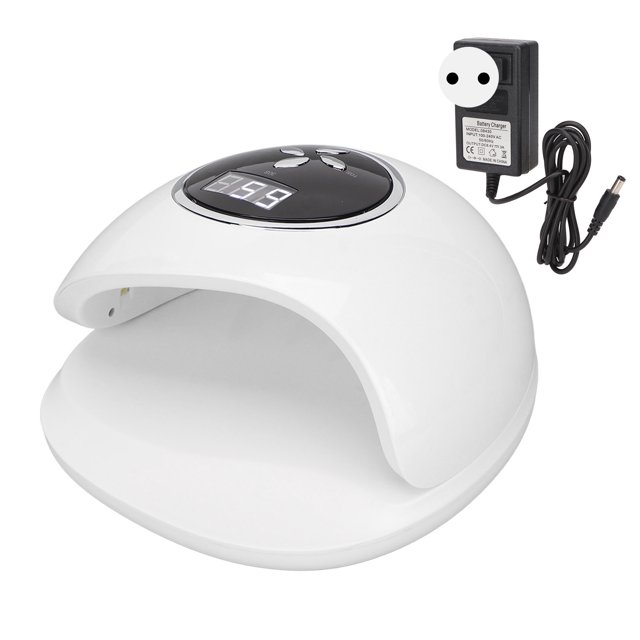 Secador de gel para uñas de 60 W, 39 chips de luz, temporizador, lámpara de curado de esmalte de uñas UV LED, 100-240 V, enchufe de la UE