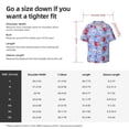 thumbnail image 5 of Yiaed coffee love cup winter Print Mens Casual Wrinkle Free Shirts Short Sleeve Button Down Summer Stretch Dress Shirt-Large, 5 of 5
