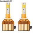 thumbnail image 1 of Faros delanteros de coche YONGSHENG 2 uds H1 H3 H7 H11 9005 9006 9012 880 38W 7600lm LED, 1 of 5