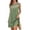 Green, variant on Hurxie Summer Dresses for Women Beach Vacation Spring Fashion Clothing Lace Mini Tank Dress with Pockets Green,L