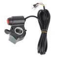 thumbnail image 1 of Control de pulgar y dedo con pantalla de batería para bicicletas de 12 V a 99 V Acelerador universal para bicicleta eléctrica, 1 of 7