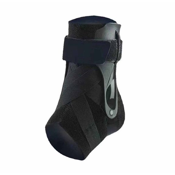 BESTSKY Ankle Brace Adjustable Ankle Brace for Women,Breathable Foot Sleeve for Sports and Recovery,Black,L