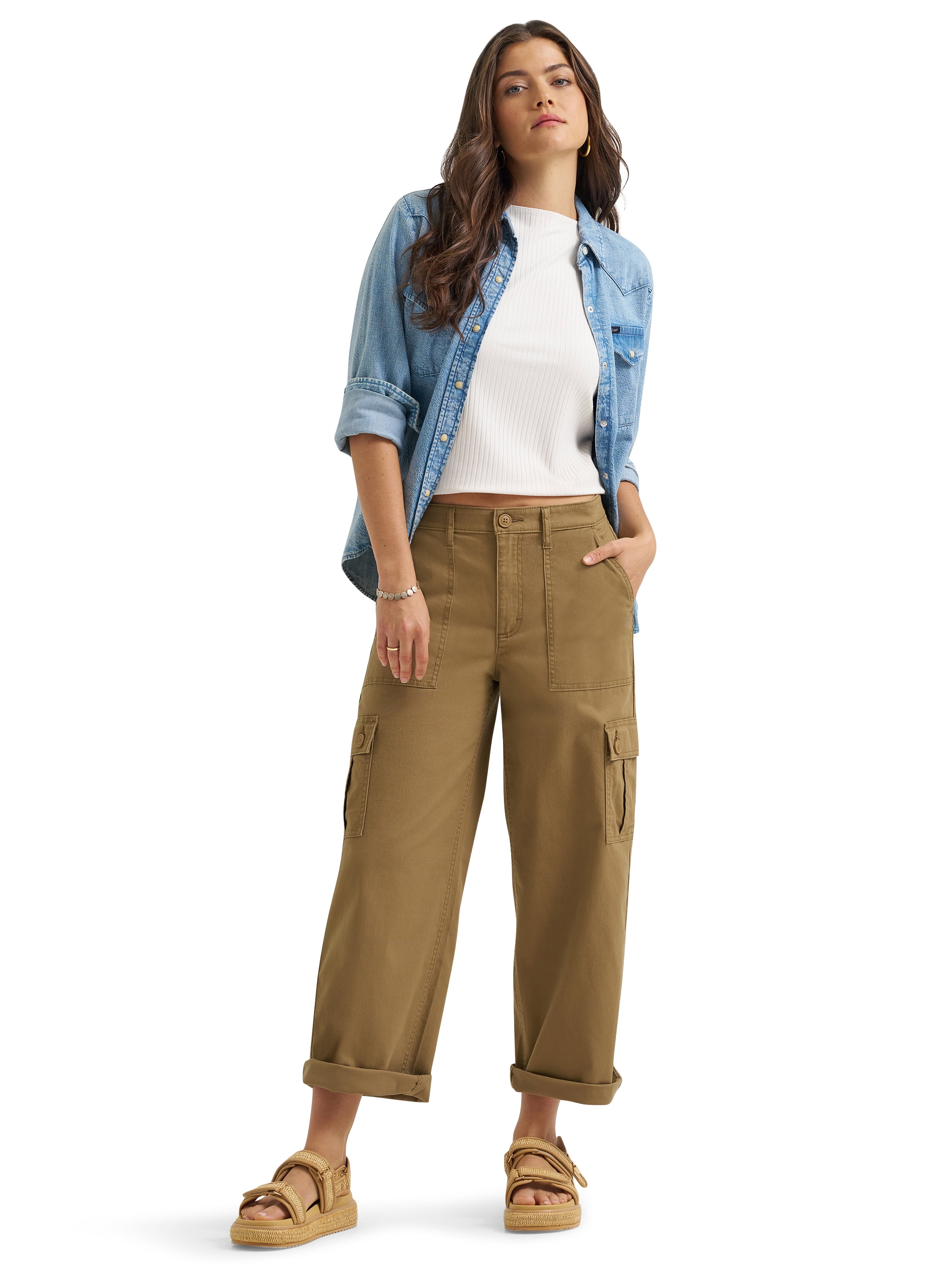 Lee® Women's Heritage Loose Fit Straight Cargo Pant, Sizes 0-18