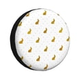 thumbnail image 1 of Balery Gold Rabbit Cubiertas para Neumáticos - Protector Resistente para Neumáticos de Camioneta, SUV, Remolque, Camper y RV-14 inch, 1 of 6