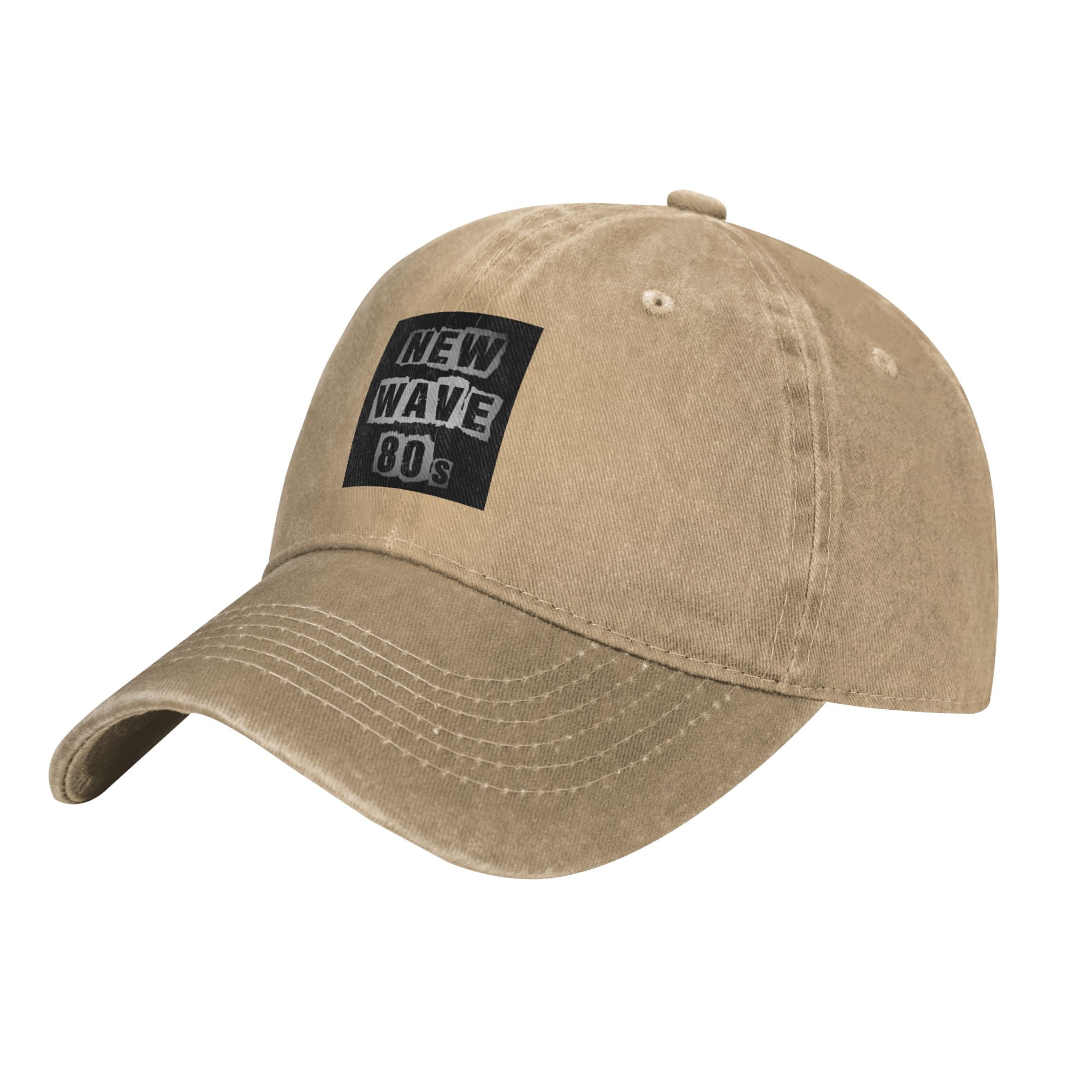 DouZhe Adjustable Washed Cotton Baseball Cap - New Wave 80s