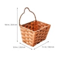 thumbnail image 5 of HAMPPLIES 1Set Wall Mounted Storage Woven Basket for Bathroom Wall Storage, 5 of 8