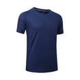 thumbnail image 3 of 3 Pack Mens Running T Shirts Gym Clothes Shirts Dry Fit Moisture Wicking Athletic Shirt Breathable Cool Workout Tshirts, 3 of 6