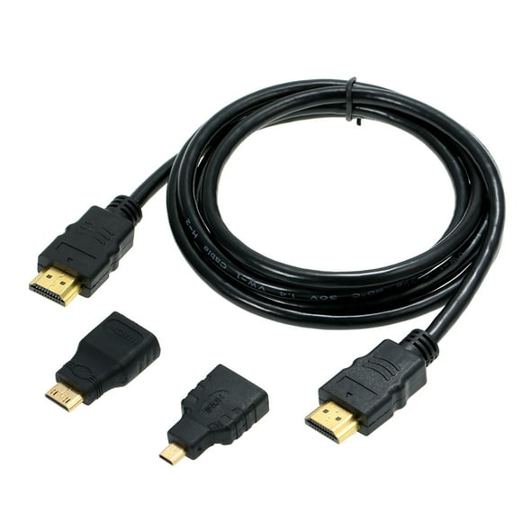 3 in 1 HD Cable Cord HD Male to Male Wire Line + Micro HD