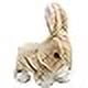 thumbnail image 3 of Conejo blanco pequeño eléctrico de peluche de simulación, mascota, conejo de pelo largo blanco, 3 of 9