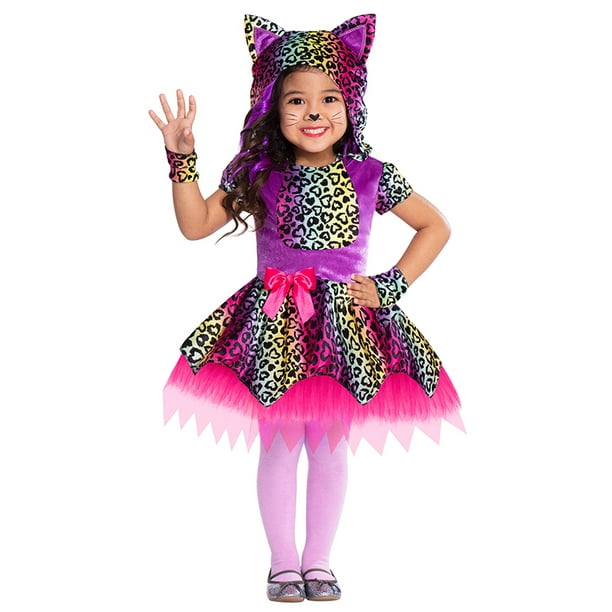 Toddler Rainbow Kitty Halloween costume