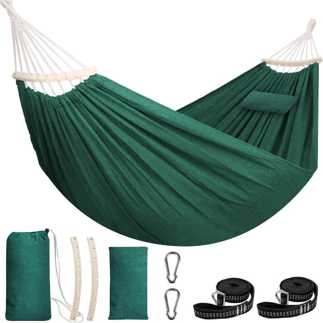 Hamaca Chihee de Algodón Suave para Soporte 3m x 1,5m Capacidad 300kg