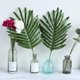 thumbnail image 2 of Xiao Hua 12 hojas artificiales de palmera tropical verde para decoración de hogar, oficina y fiestas., 2 of 4