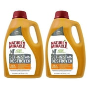 Nature's Miracle Oxy 1-Gallon Orange Scent Concentrate Formula Odor Removers, Pack of 2