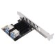 thumbnail image 5 of Tarjeta de expansión PCI E de 1 a 4 puertos PCIE, diseño enchufable, tarjeta elevadora PCIE antiinterferencias para escritorio, 5 of 5