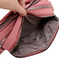 thumbnail image 5 of Sacs Bandoulière pour Femmes à Multiples Poches Sac d'Épaule Sacs à Main et Porte-Monnaie pour Dames Rose, 5 of 5
