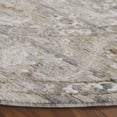 thumbnail image 3 of SAFAVIEH Mason Raeyln Medallion Polyester Area Rug, Gray/Beige, 6'3" x 6'3" Round, 3 of 10
