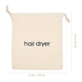 thumbnail image 4 of Miangastore Hotel Home Hair Dryer Bag Drawstring Bag Container Hair Dryer Storage Pouch, 4 of 9