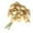 Bronze, variant on Artificial Mini Peony Bouquet, 11.4 In Silk Small Rose Bud Flower Bundle, Faux Tea Rose Floral Arrangement for Wedding Table Centerpiece Farmhouse Bedroom Vase Home Decor,27PCS,Bronze