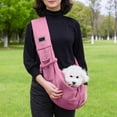 thumbnail image 1 of Sac Fourre-Tout Réversible Mains Libres avec Poche de Rangement pour Promenade en Plein Air et Voyage avec Petits Chiens et Chats, 1 of 3