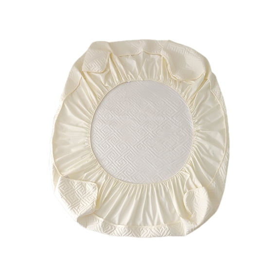 Qholemyo Water Proof Bed Hats Piece Thickened Cotton Bed Protector Waterproof Mattress Protector Fall Winter Bedspread Bed Sheet