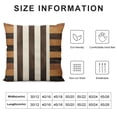 thumbnail image 5 of SHANXI Decorative Throw Pillow Covers Black White Brown Pillow Covers Decorative Pillows for Home Couch Bed Sofa Chair Decor 22x22in, 5 of 5