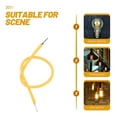 thumbnail image 3 of Miangastore 4pcs LED Filament Bulb Filament 130mm Diode For Repair LED Bulb Light Fixture, 3 of 8