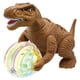 thumbnail image 2 of Dinosaurio eléctrico con sonido de rugido y figura de dinosaurio con luz de 7 colores. Tiranosaurio, 2 of 6