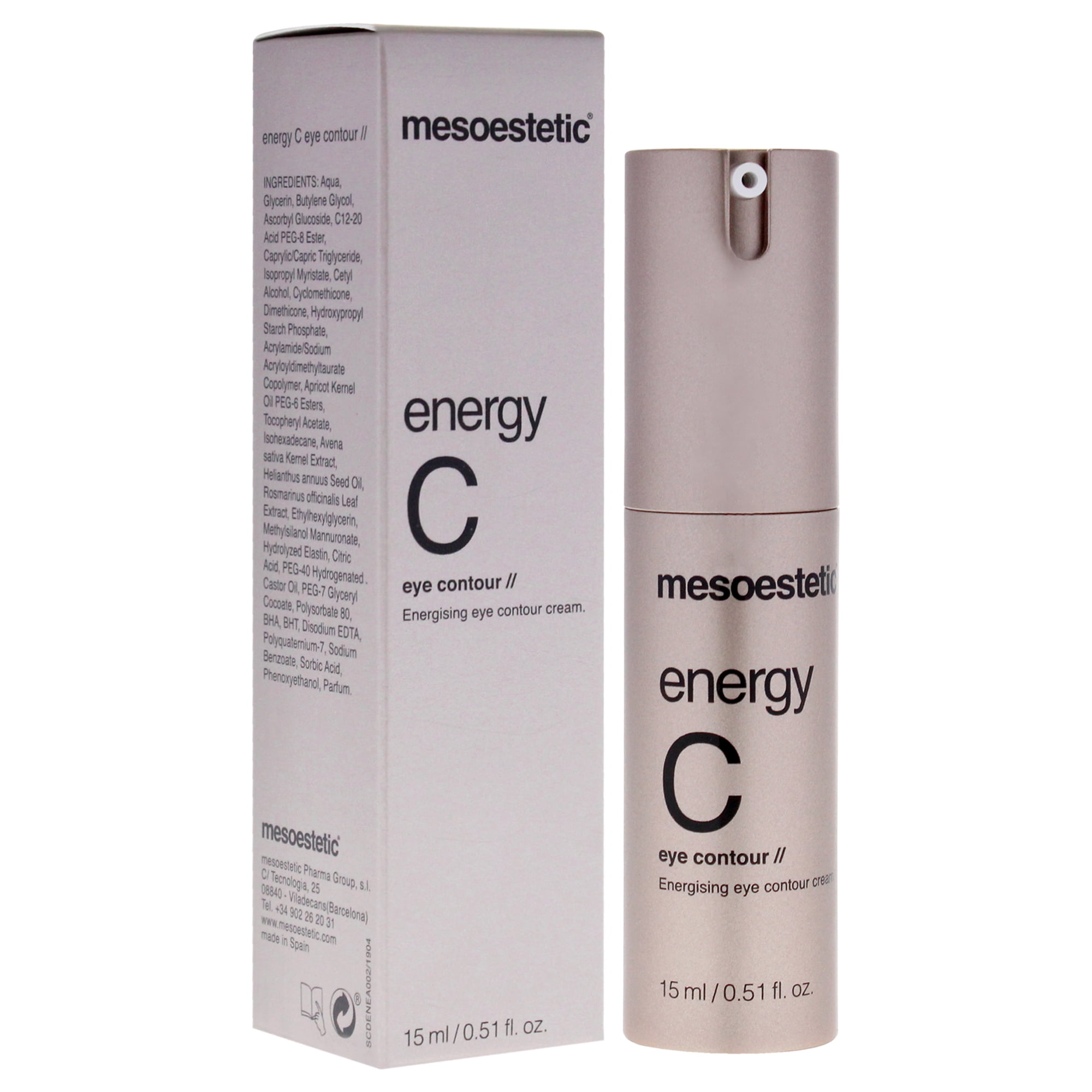 Energy C Eye Contour by Mesoestetic for Unisex - 0.5 oz Contour