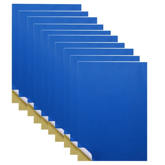 100 Sheets A4 Sticker Paper-Dark Blue