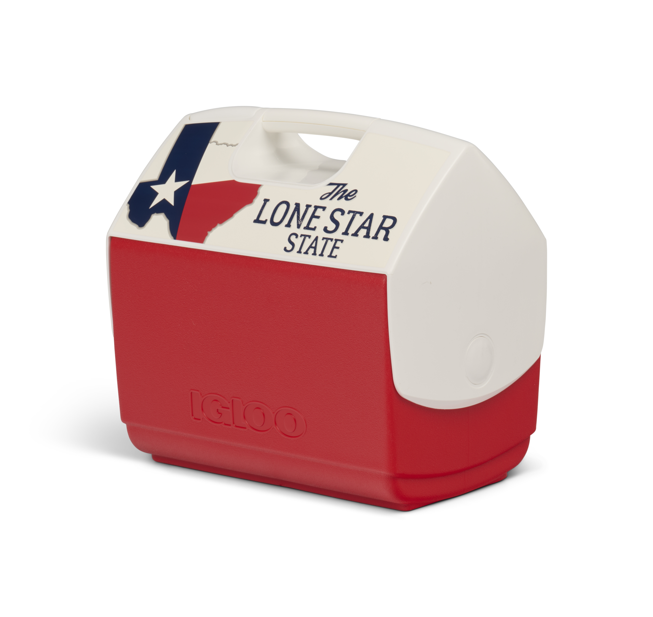 Igloo Hielera Playmate Elite edición Texas de 16 QT, capacidad para 30 latas, roja 8