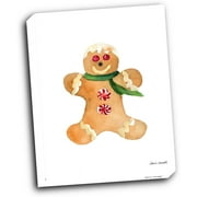 Gingerbread Man II 16x20 Gallery Wrapped Stretched Canvas